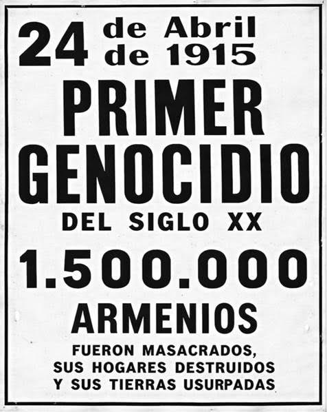 Residentes armenios conmemorarán el 111º aniversario del primer genocidio del Siglo XX
