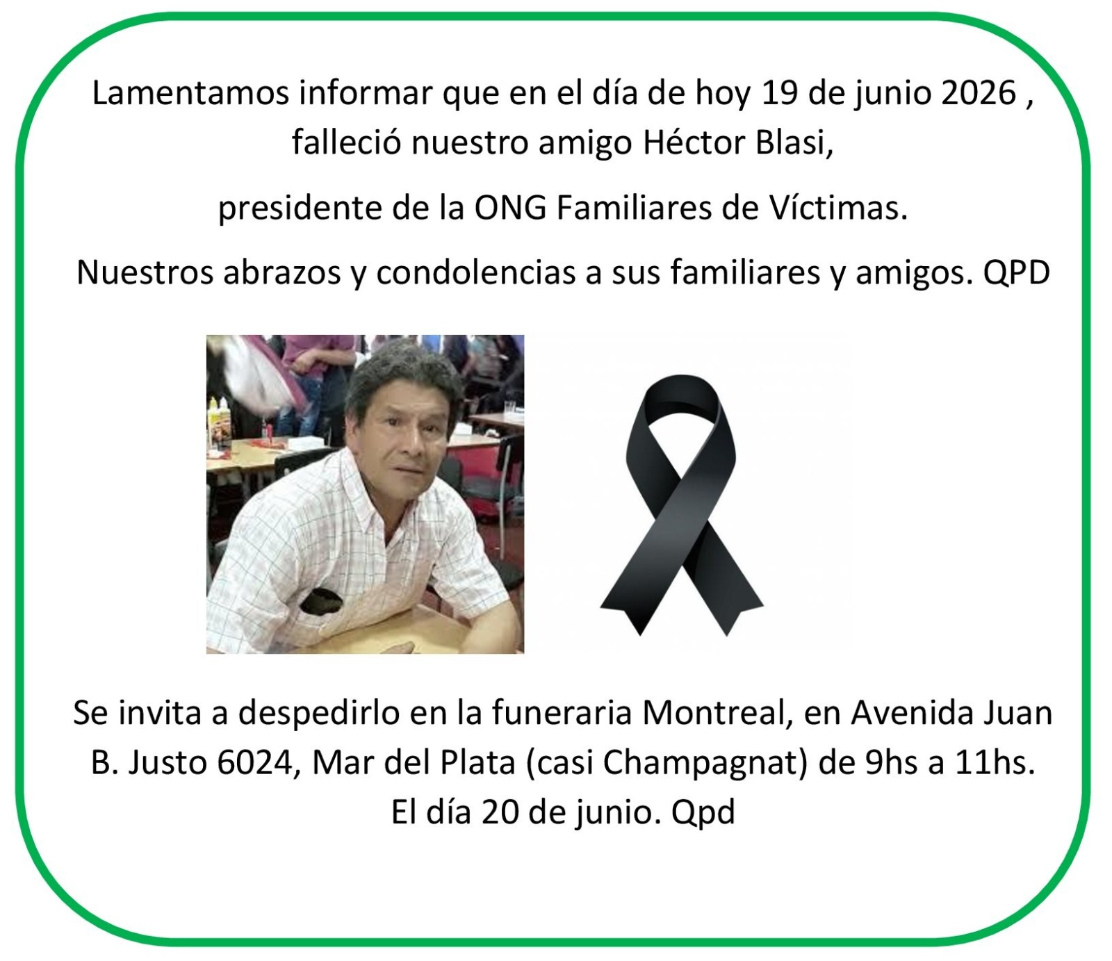 Oscar Blasi despedido con reconocimientos por su destacada labor