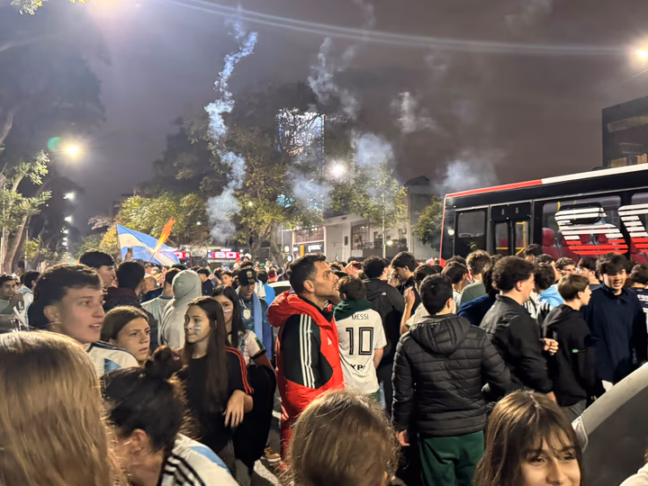 En la Quinta de Olivos festejaron sobre los techos de la residencia presidencial