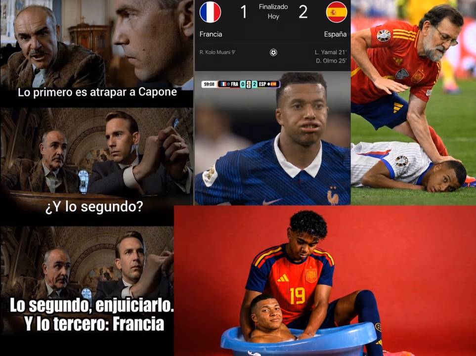 Explotaron las redes: memes y reacciones tras el triunfo de España ante Francia en el Mundial 2026