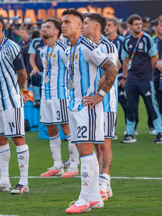 Lautaro Martínez sobre la final: “Me hubiese gustado intentar ayudar adentro de la cancha“