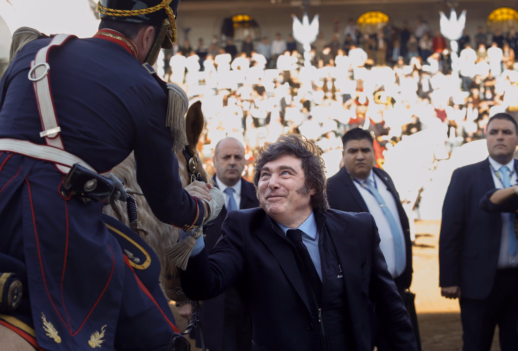 Milei evitó anuncios, pero aseguró que «la minería y la energía financiarán el fin de las retenciones»