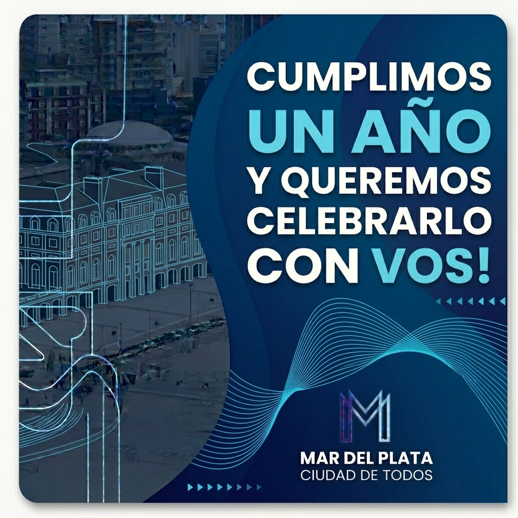 Mar del Plata Ciudad de Todos celebra su primer año con nuevos proyectos para el Concejo Deliberante