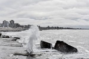 Ciclogénesis: elevan a naranja la alerta para el viernes en Mar del Plata