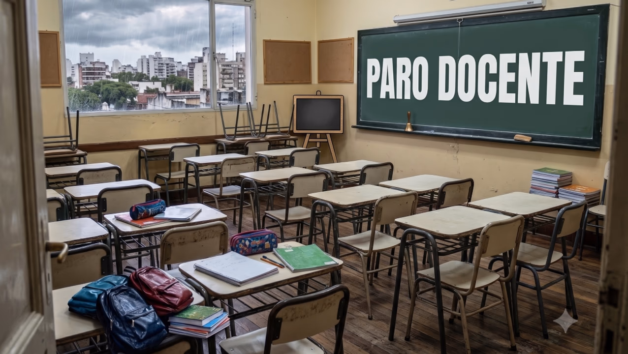 Terminan las vacaciones y empiezan los paros docentes