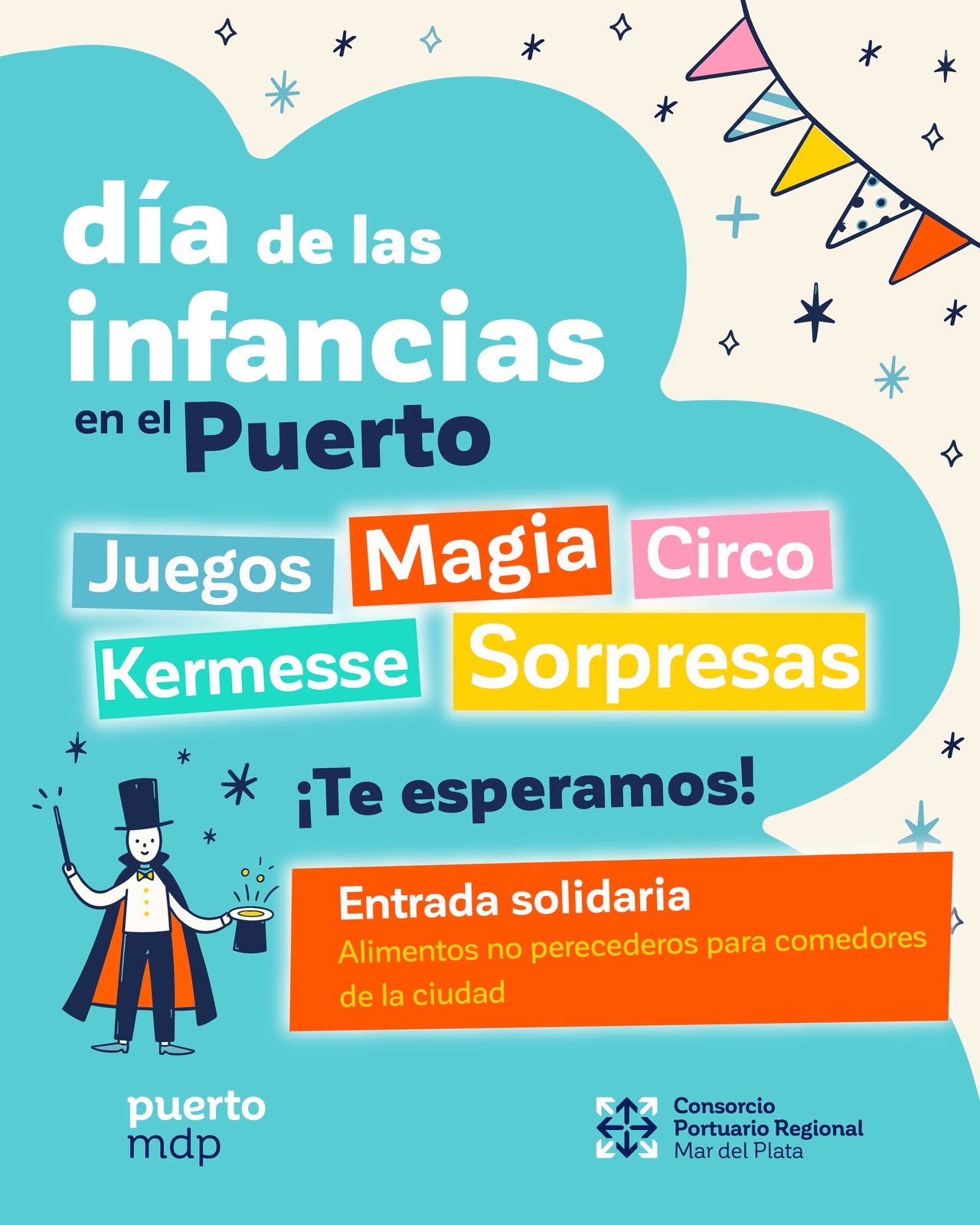 El Puerto celebra el Día de las Infancias con una jornada gratuita para toda la familia