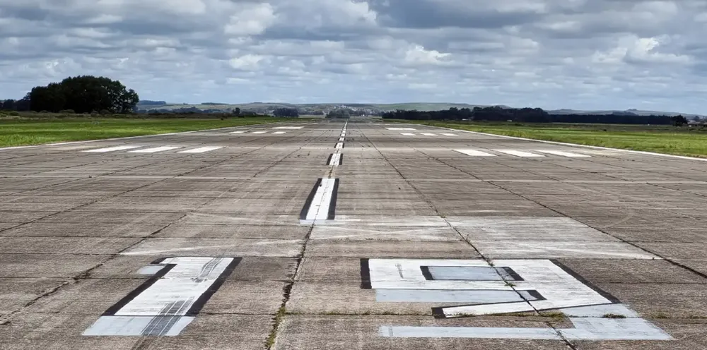 Tandil: las obras para recibir a los aviones F-16 demorarán, por lo menos, dos años más