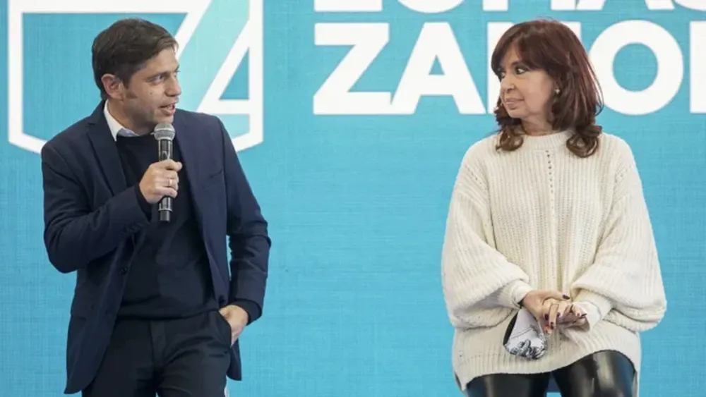 Axel Kicillof mide más que Cristina Kirchner en todas las provincias del país