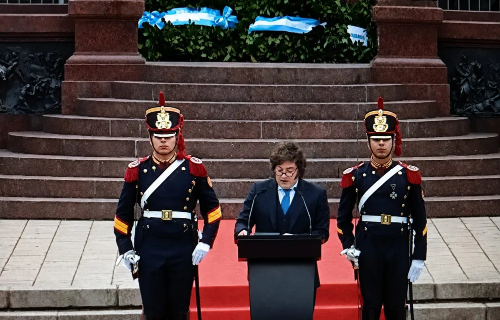 Milei encabezó el acto en homenaje a San Martín: «Los enemigos de la libertad existen y no descansan».