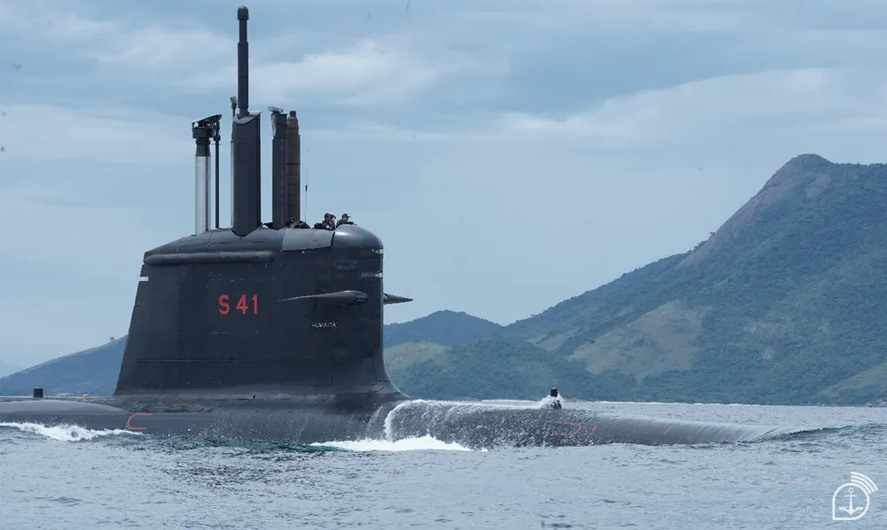 A nueve años del ARA San Juan, un submarino regresó a Mar del Plata