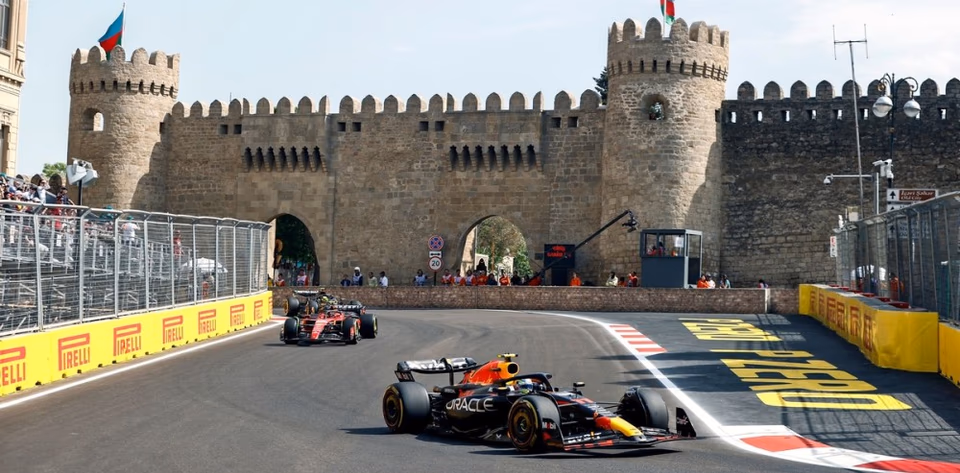 Colapinto en la Fórmula 1: así es una vuelta en el GP de Azerbaiyán