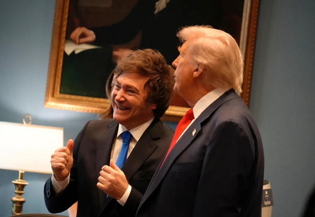 Milei destacó la “magnitud” del “liderazgo» de Donald Trump