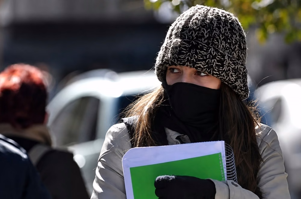 Tandil gélida tuvo un registro de – 6,7º; Hubo sol por la tarde