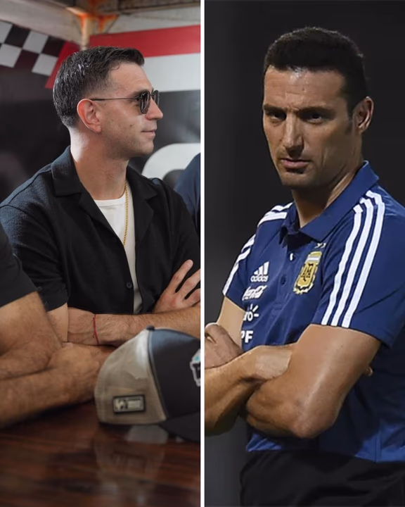 “Dibu» Martínez desafió al DT de la Selección: “Le corro a Scaloni”