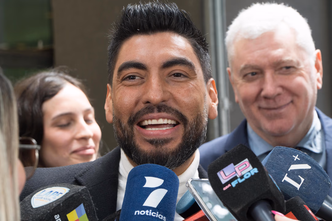 Facundo Moyano se presentó en la audiencia y levantaron la perimetral