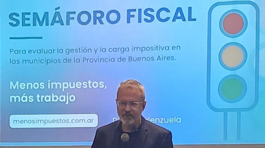 Valenzuela presentó el «Semáforo Fiscal» y llamó a los municipios a competir para bajar la carga tributaria