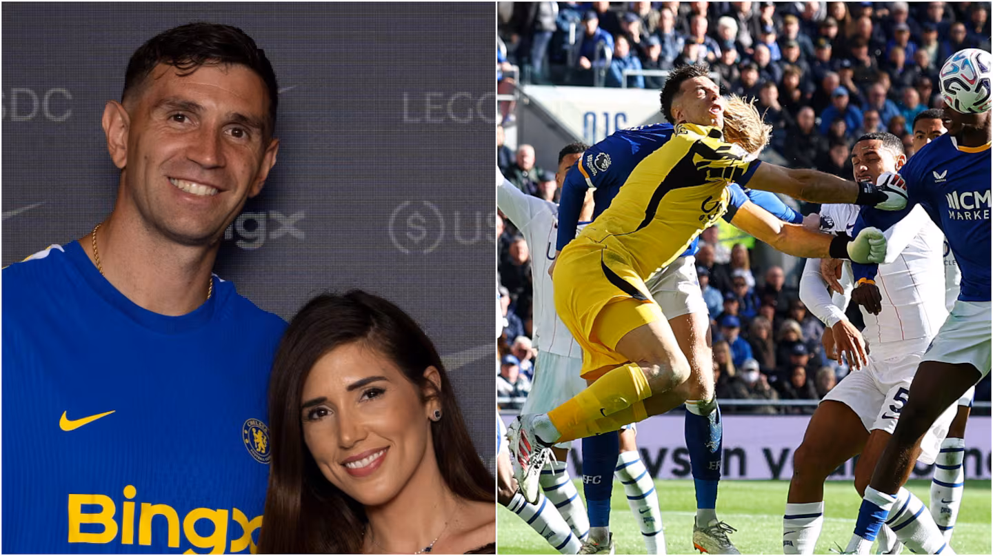 La esposa de Dibu Martínez llevó tranquilidad sobre su estado de salud tras el golpe que sufrió en el partido del Chelsea