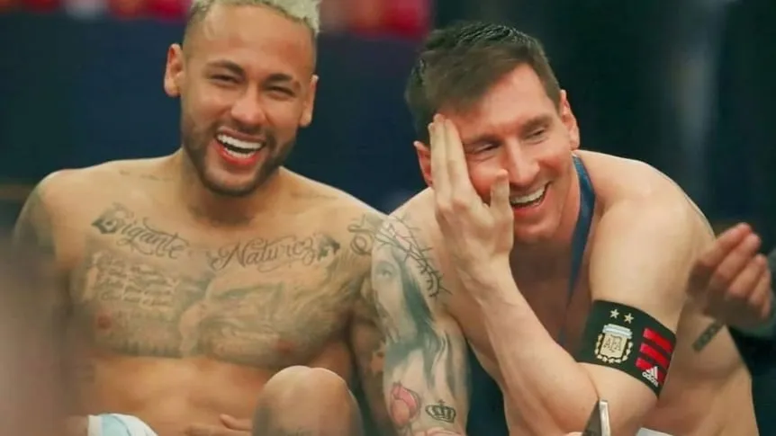 Neymar: “Fue un honor haber hecho historia a tu lado”