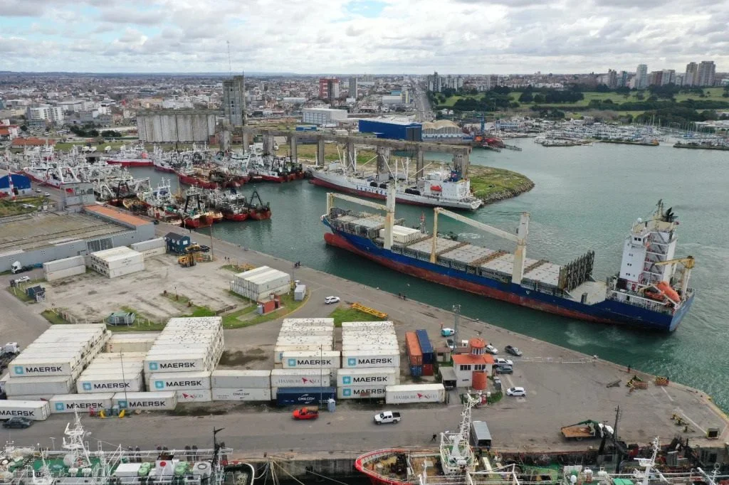 Fuerte caída de las exportaciones marítimas en Mar del Plata
